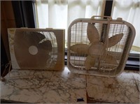 Box Fan and Window Fan