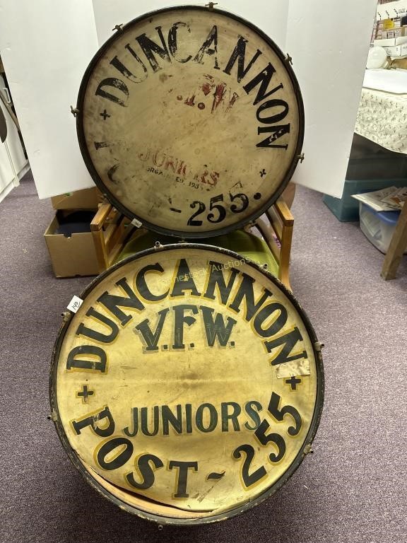 2-Duncannon VFW Junior drums, Post 255