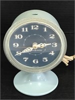 Vintage General Electric baby blue desk clock