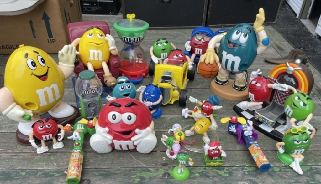 Large Lot of M&M Collectibles