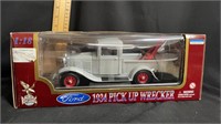 die cast 1:18 collection 1934 pick up wrecker