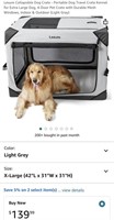 Portable Dog Crate (Open Box)