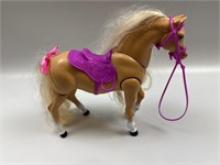 Barbie, high stepper, walking horse battery