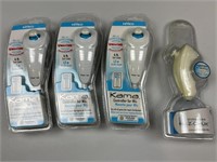 4- NEW Wii nunchuk wired game controllers and