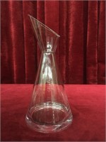 Contemporary Glass Wine Flask