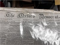 The Oxford Democrat Sept 9th 1964 News Paper