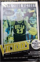 Two NIB Michael Jordan Sealed 1999 Victory Packs