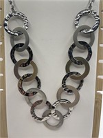 Vintage stainless steel necklace