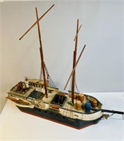 FOLK ART "PEGASUS" SHIP MODEL