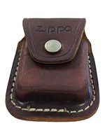 Brown Zippo Lighter Pouch