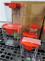 New Progressive sealed storage containers