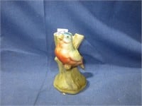 Bird bud vase