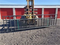 3-16ft & 2-12ft Grey Wire Filled Gates