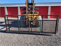 3-12ft & 1-6ft Brown Wire Filled Gates