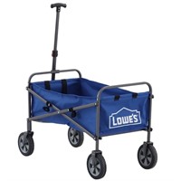 Lowe's 4-cu Ft Steel Folding Yard Cart