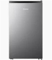 Hisense 3.3-cu Ft Mini Fridge (silver) Energy Star