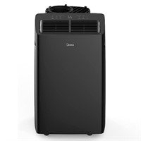 Midea Duo 10000-btu Doe (115-volt) Black Vented