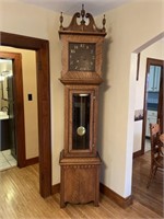 Mission style Grandfather Clock 88” tall 20” wide