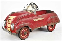 Original Steelcraft Chrysler Airflow Pedal Car