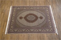 PERRIAN FISH SCALE TABRIZ RUG