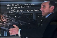 Autograph COA Clark Gregg A3 Poster