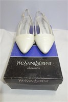 YVES ST LAURENT LADIES SHOES - SIZE: 6 1/2 - OPAL