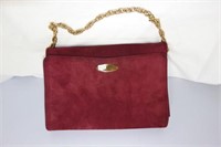 MORRIS MOSKOWITZ GENUINE LEATHER LADIES HAND BAG