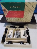Singer sewing machine attachments in original box