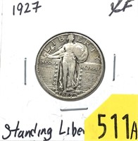1927 Standing Liberty quarter