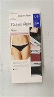 $22 size L Calvin Klein 4 piece bikini pack