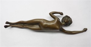 9" Bronze Figure