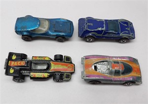 4 Hotwheels Redlines Cars