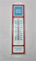 Coop Elevator, Utica, IL Thermometer: 13 1/4"