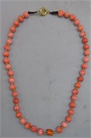 SEA NATURE RED CORAL 'BUDS OF TRUTH' NECKLACE