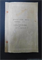WORLD WAR 1 MILITARY SCRAPBOOK