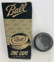 Box of mason zinc jar caps