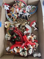 Lot of Rocking Horses and Ornaments