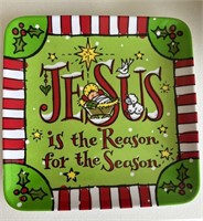 Melamine Jesus Plate