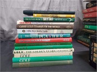 Collection of Golf Books