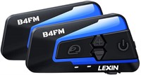 New LEXIN 2pcs LX-B4FM Motorcycle Bluetooth