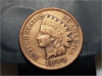 OF)  1899 full Liberty Indian Head cent