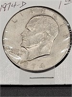 1974-D Eisenhower Dollar