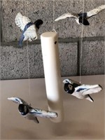 Porcelain Wind Chime with Birds