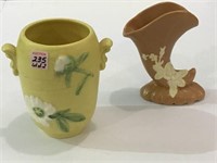 Lot of 2 Weller Pottery Vases