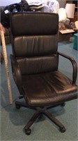 Nice Black Leather Office Chair