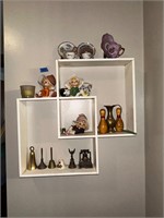 Wall Shelf & Contents