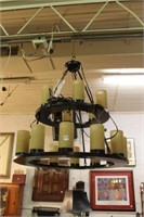 Large Contemporary 18 light Chandelier