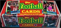 '90 Topps NFL Factory Sealed Complete 528 Card Set