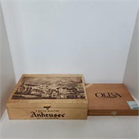 Wine and Cigar Boxes