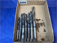 Machinist Precision Drill Bits, 3/4, 27/64, 1/2,